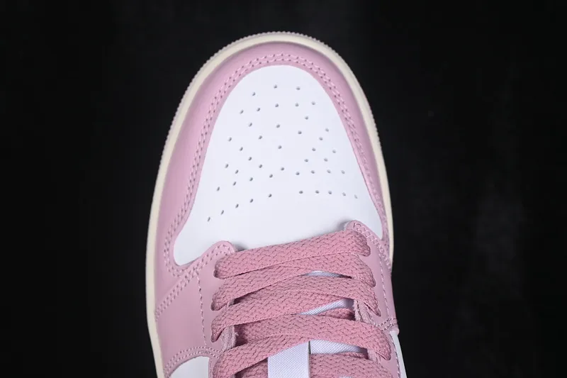 All categories Air Jordan Jordan series basketball shoes Air Jordan 1 Low G version pure original Air Jordan 1 Low AJ1 Joe 1 white pink low-top retro culture basketball shoes DC0774-607